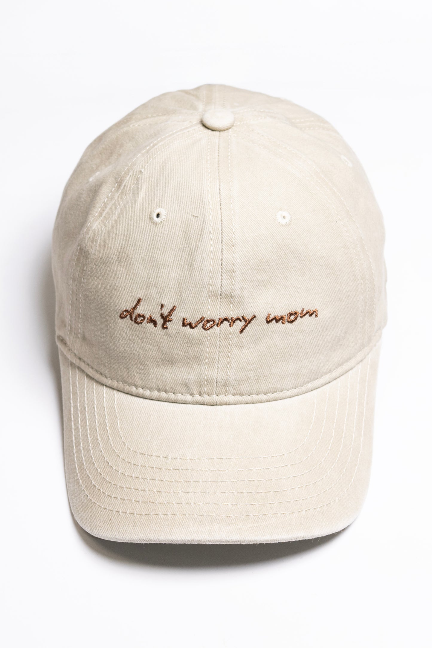 Washed Denim Cap