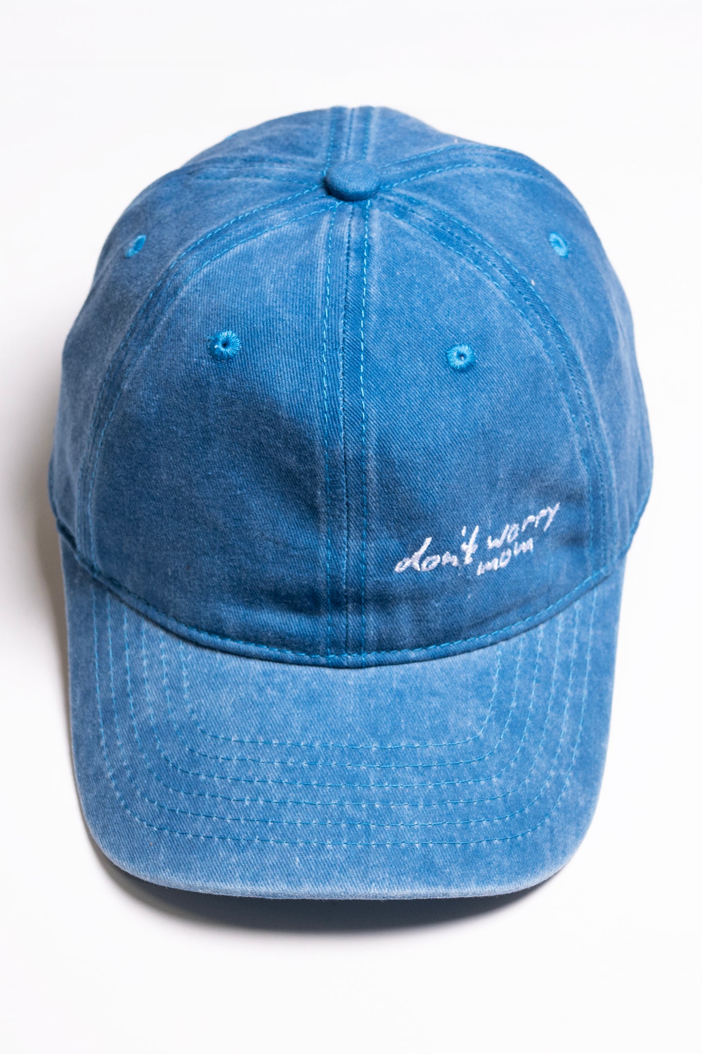 Washed Denim Cap - Side Logo