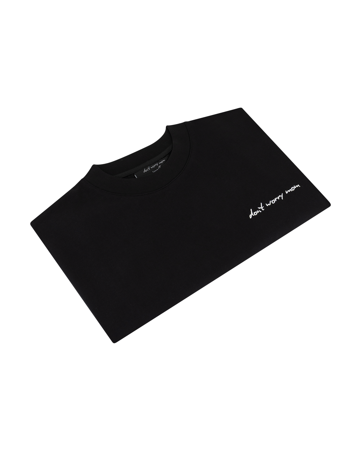 Black Oversized T - Side Logo