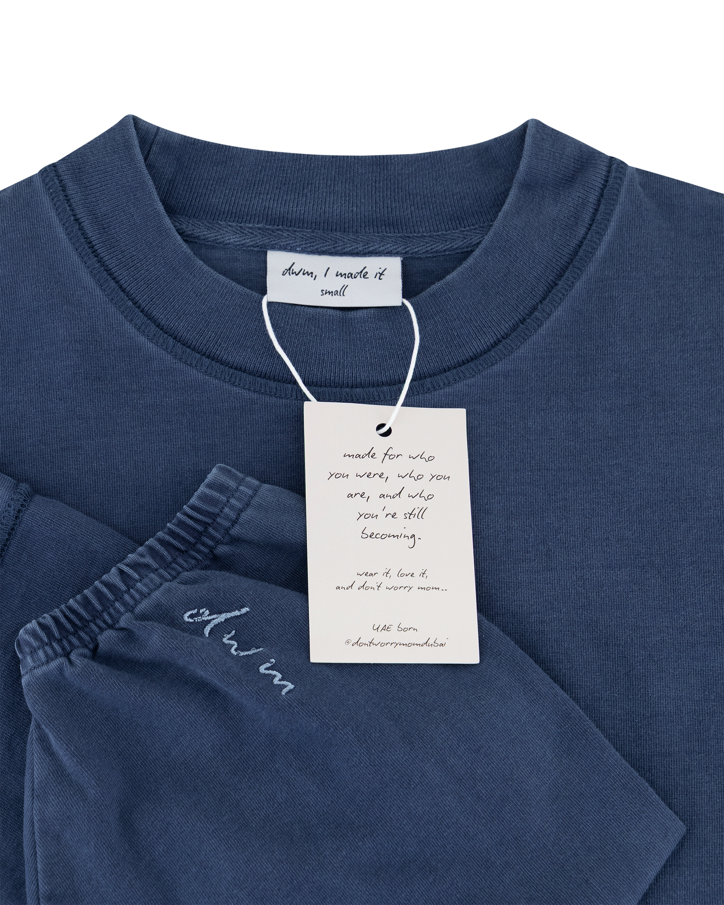 Dubai Winter Ready - Long Sleeve Denim Blue