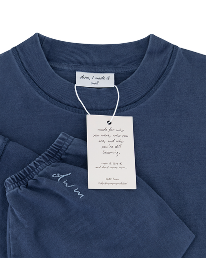 Dubai Winter Ready - Long Sleeve Denim Blue