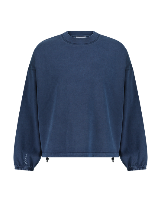 Dubai Winter Ready - Long Sleeve Denim Blue