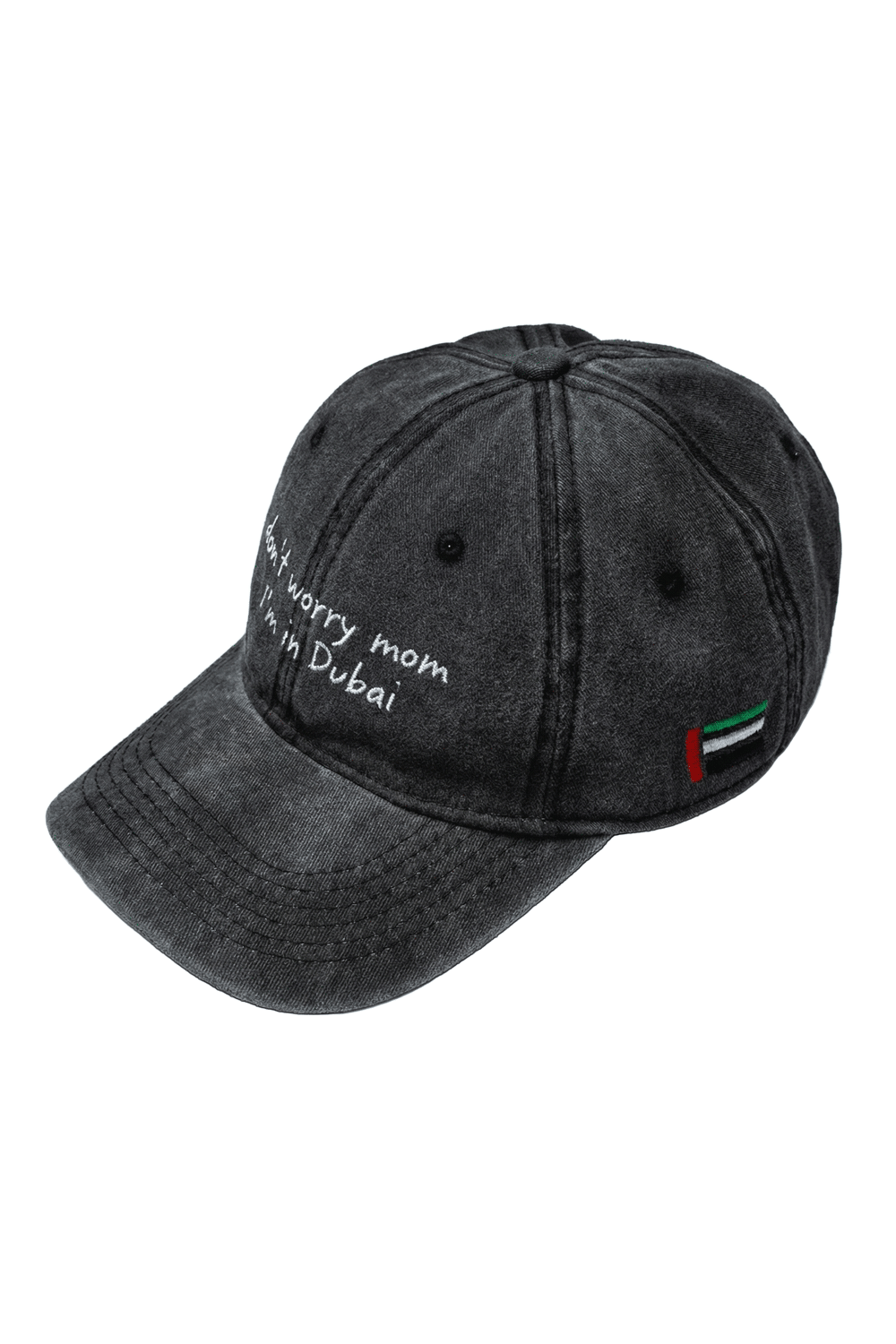 DXB Washed Denim Cap