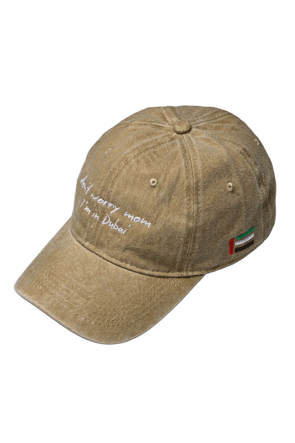 DXB Washed Denim Cap