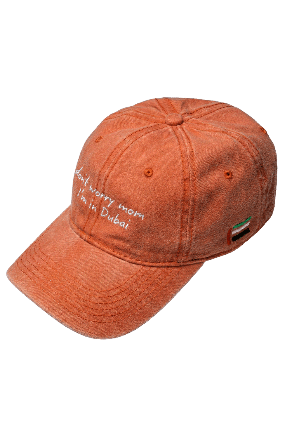 DXB Washed Denim Cap
