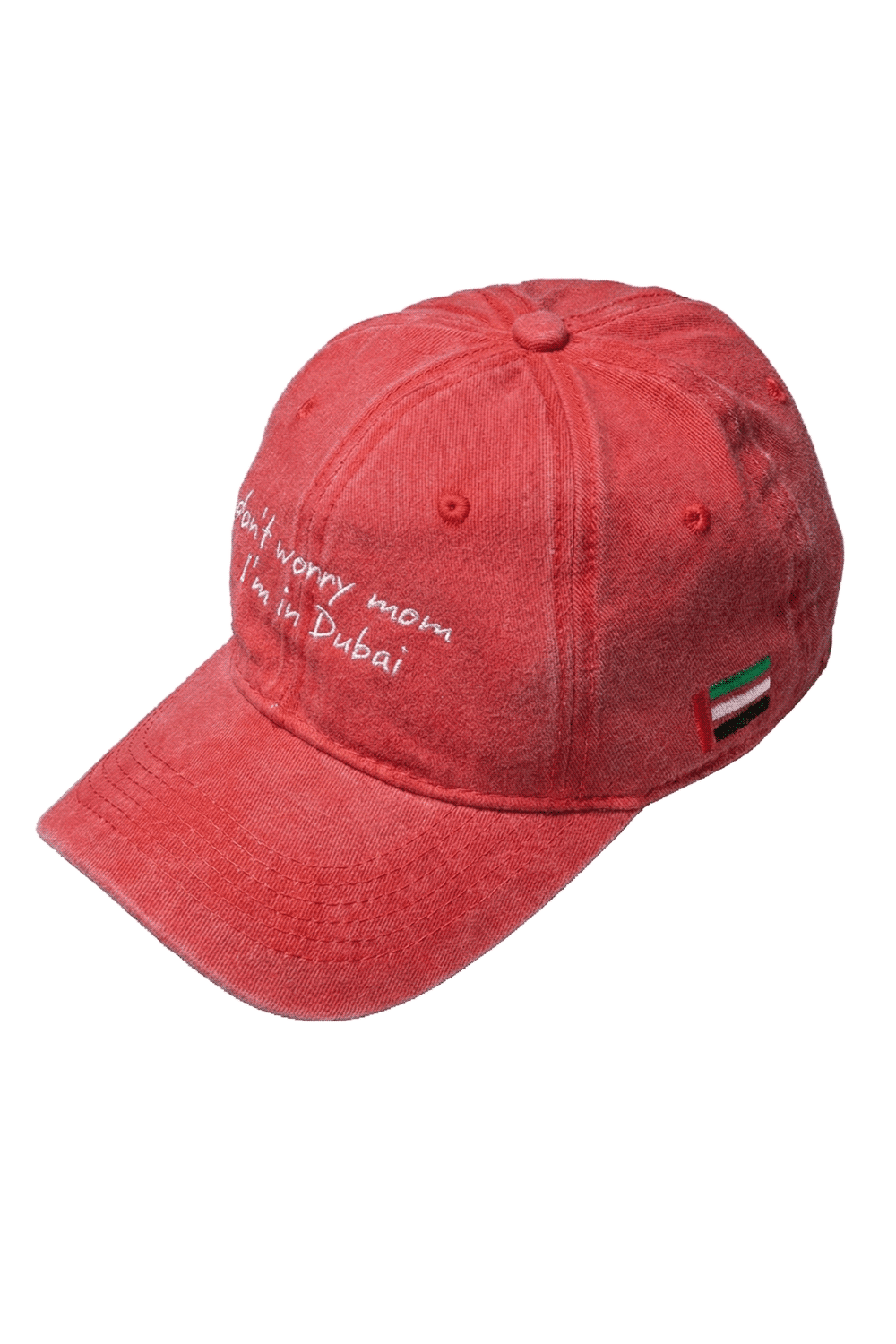 DXB Washed Denim Cap
