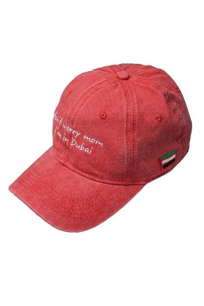 DXB Washed Denim Cap