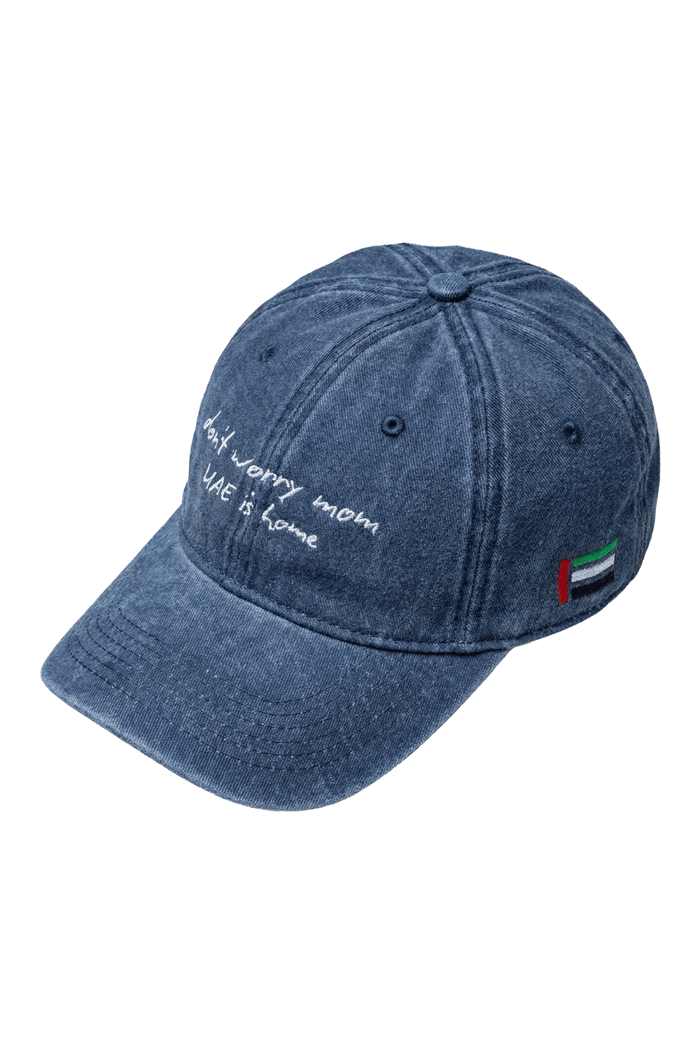 UAE Washed Denim Cap