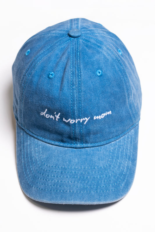 Washed Denim Cap