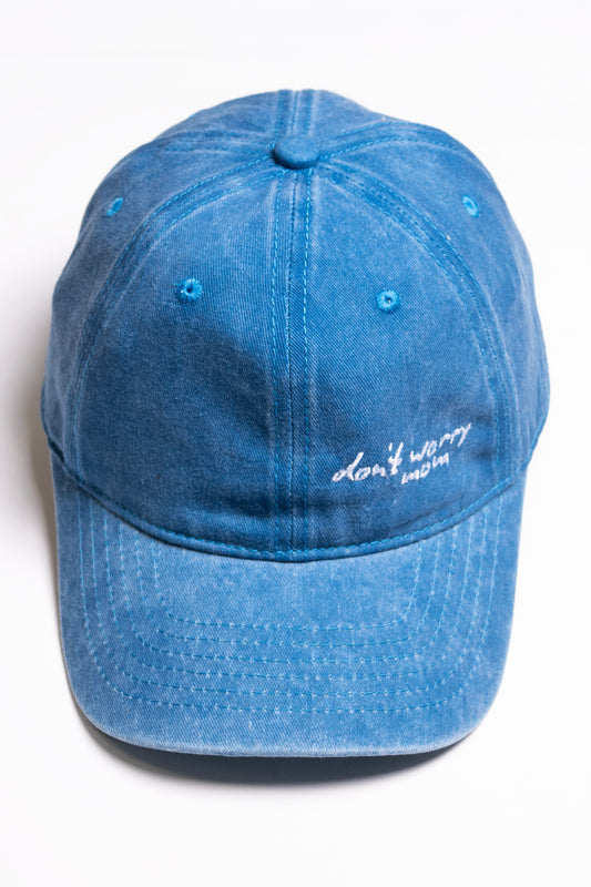 Washed Denim Cap - Side Logo